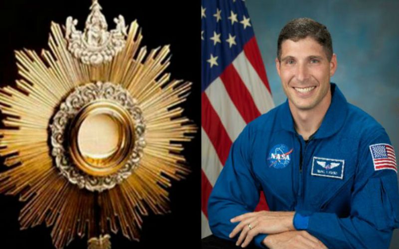 How This Astronaut & Convert to Catholicism Took the Eucharist to Space