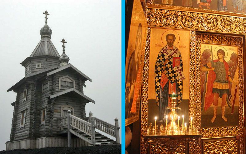 Inside "Trinity Church," the Stunning Orthodox Wonder at the South Pole
