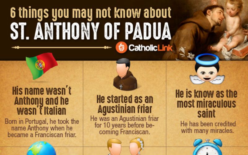 6 Amazing Things You Probably Didn't Know About St. Anthony of Padua