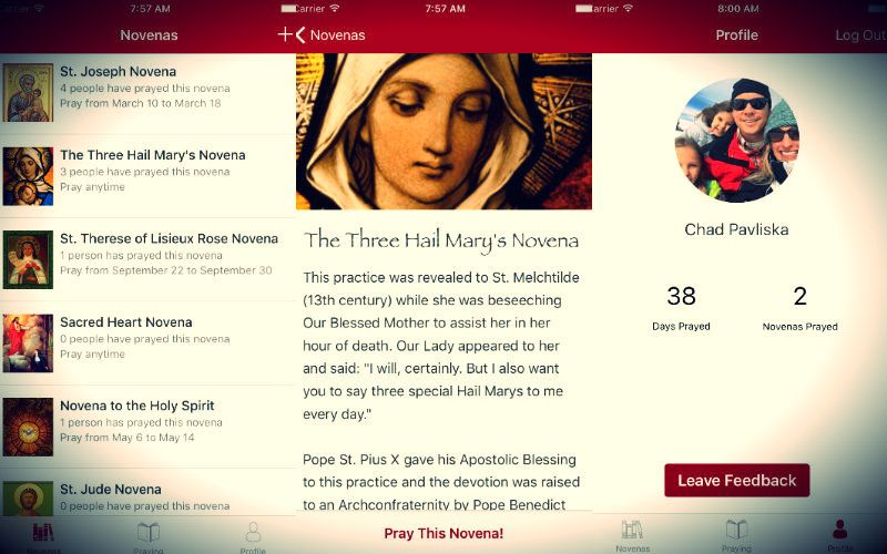 Invoke All the Saints! New Must-Have Novena App Keeps You Praying