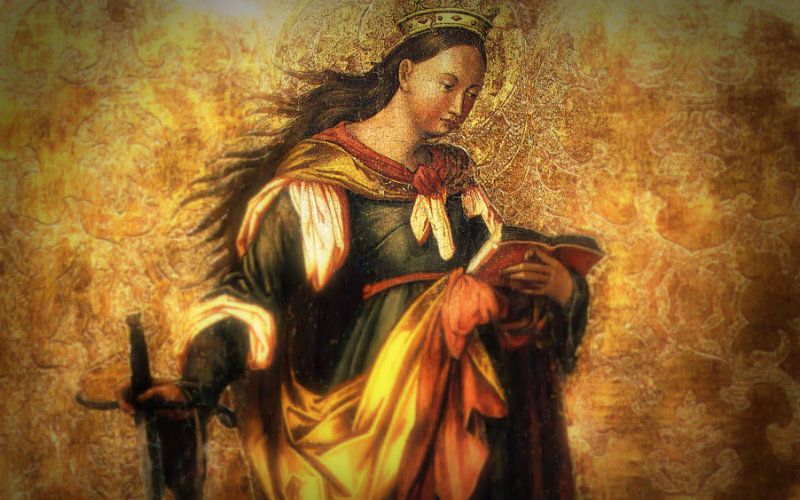The Extraordinary Child Saint Who Could Convert Anyone: St. Catherine of Alexandria