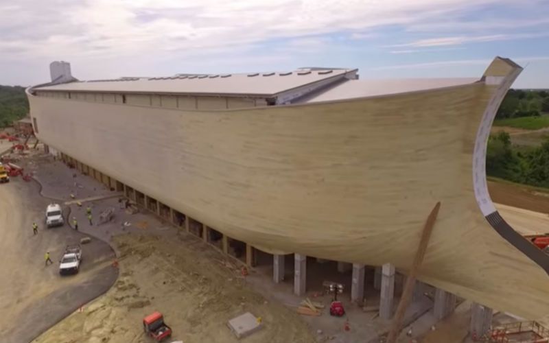 "The Ark Encounter," a Life-Size Noah's Ark Museum, Opens in Kentucky