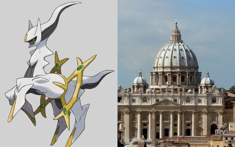 Ultra-Rare Pokémon "God" Arceus Rumored to Be Hidden at Vatican in PokémonGO