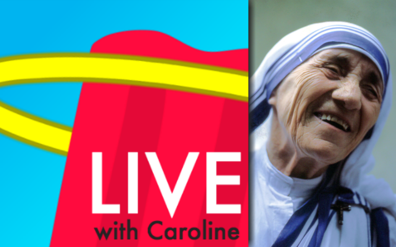 "My First Class Relic of Mother Teresa": ChurchPOP LIVE with Caroline, Episode 1