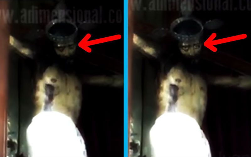 Did This Statue of Jesus in Mexico Open Its Eyes? See the Video For Yourself