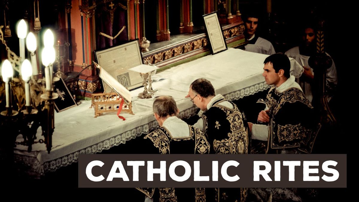 What's With All the Different Catholic "Rites"? This Video Explains