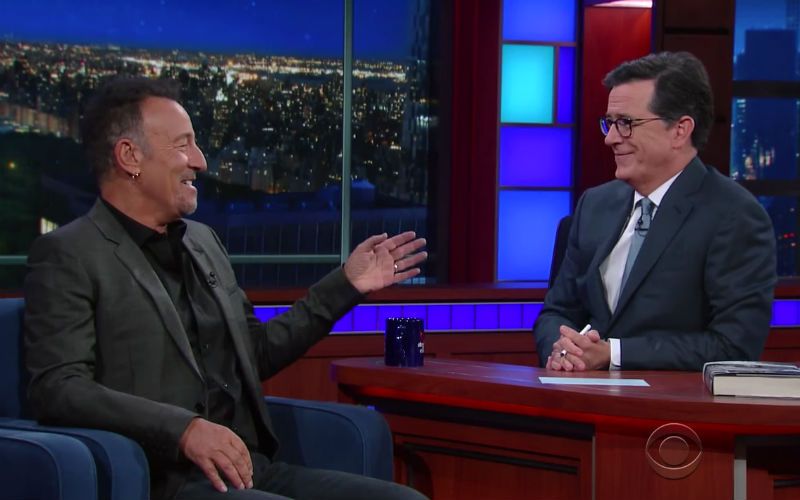 Bruce Springsteen Speaks Latin with Colbert, Reveals Catholic Influence on His Music