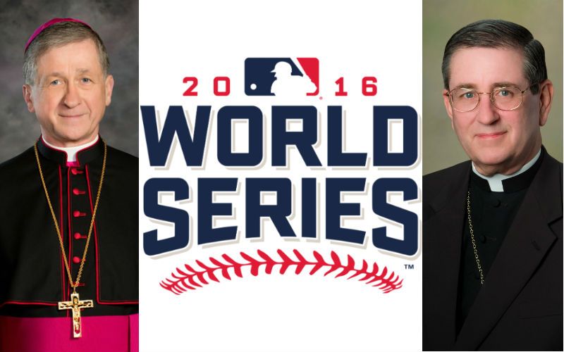 Bishops of Chicago & Cleveland Trade Jabs, Bet on World Series Outcome