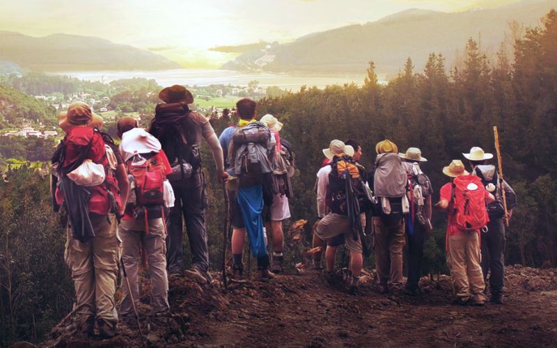 Powerful Trailer for "Footprints," Docu. of 11 Men on 500mi Pilgrimage