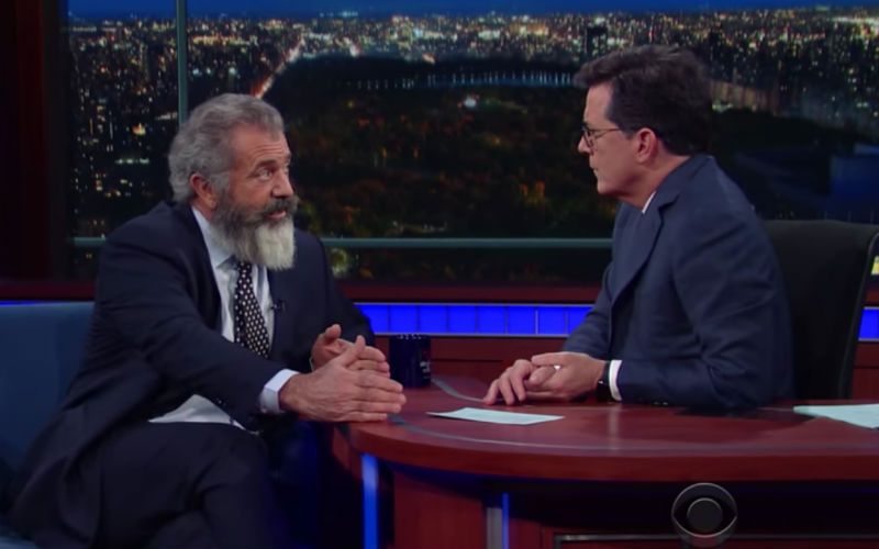 Mel Gibson Reveals His Supernatural Ideas for "Passion" Sequel on Late Show