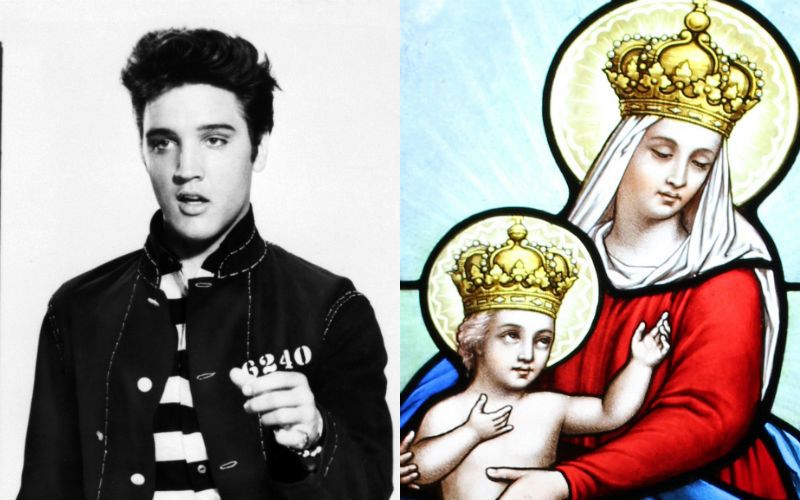 Have You Ever Heard Elvis Presley Sing the "Hail Mary"?