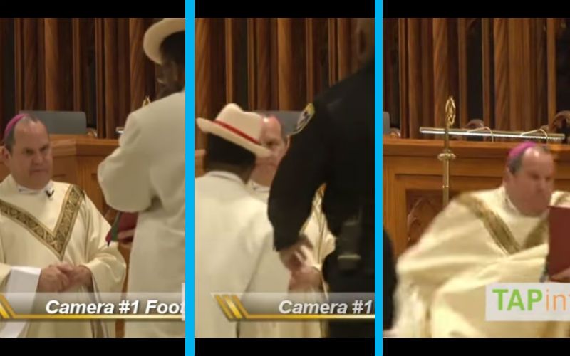 Lord, Have Mercy: Shocking Video of Bishop Punched During Kyrie at Mass in Newark