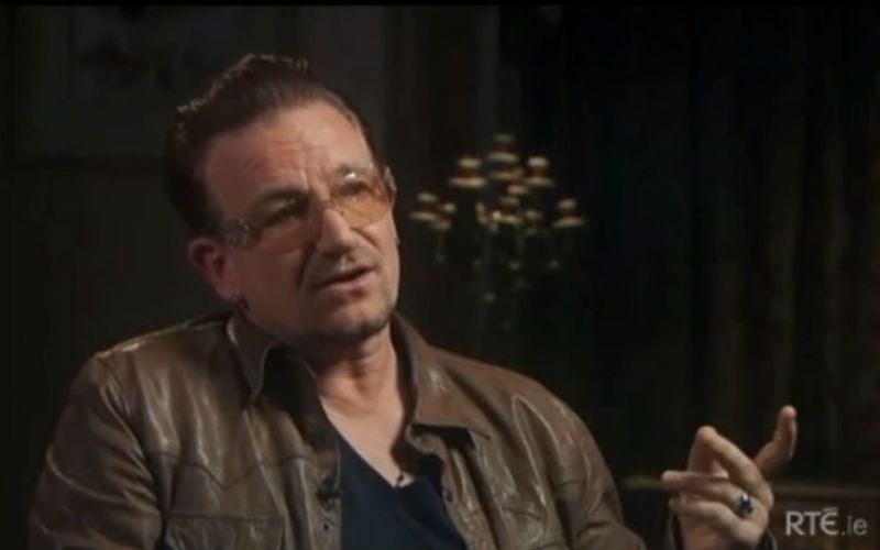 Rock Star Bono of U2 Explains Why Jesus Had to Have Been God