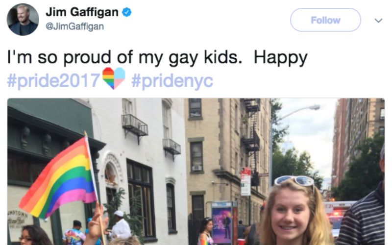 Catholic Comedian Jim Gaffigan Tweets Support for Gay Pride in Defiance of Church Teaching