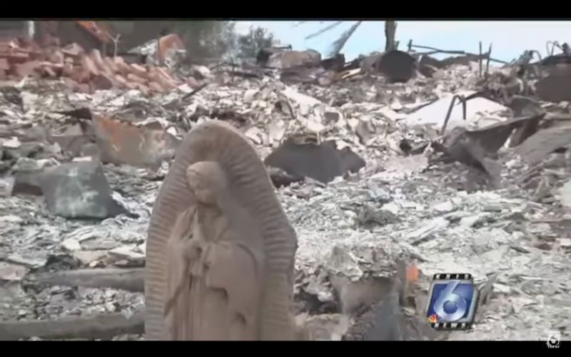 Miracle Statue of Mary Survives Hurricane Harvey Destruction, Gives Hope to Family