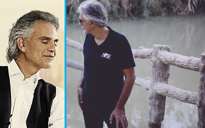 Singer Andrea Bocelli Reveals Spiritual Experience at Site of Jesus' Baptism