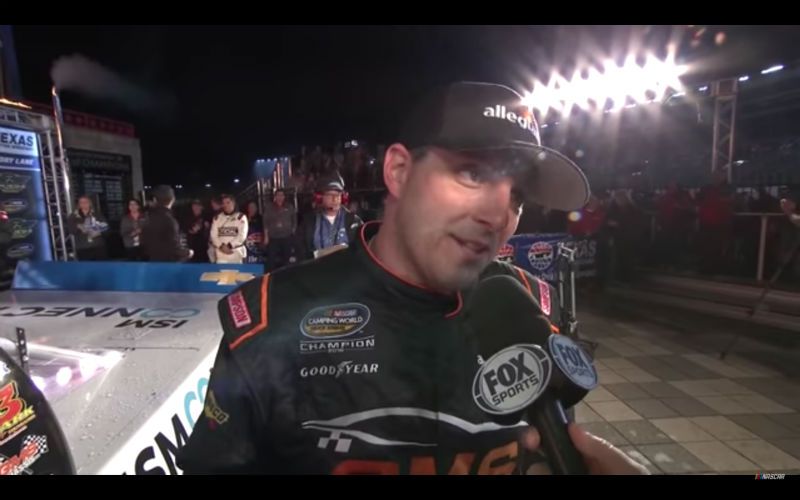 NASCAR Driver Requests Prayers "For All the Poor Souls in Purgatory" After Major Win