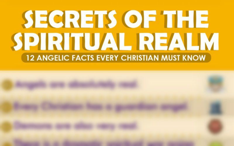 12 Angelic Facts Every Christian Should Know, In One Infographic