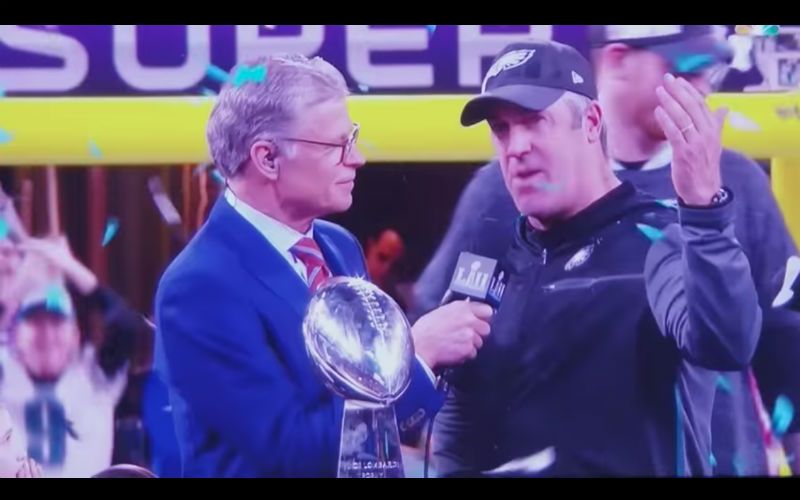 Super Bowl Champion Coach Gives All Praise to "My Lord and Savior Jesus Christ"