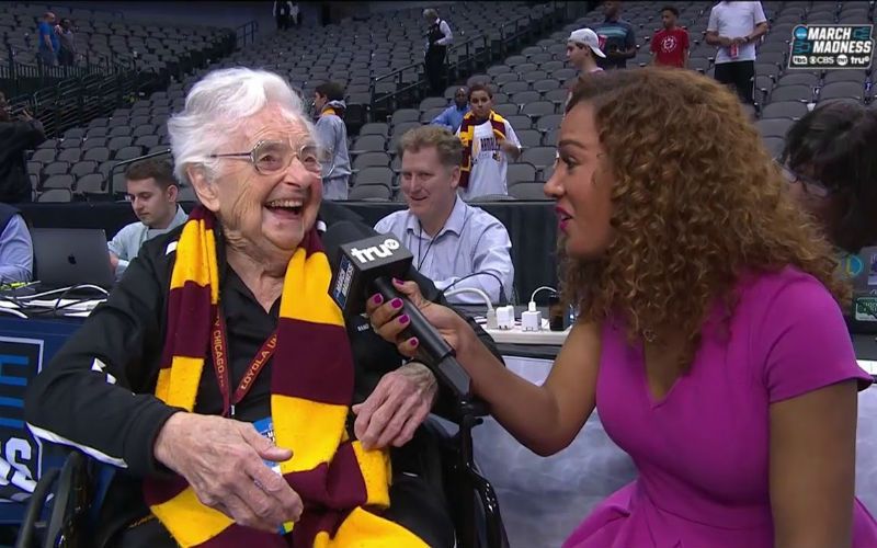 98-Yr-Old Nun & March Madness Team Chaplain Goes Viral, Reveals Prayer She Offers for Her Team