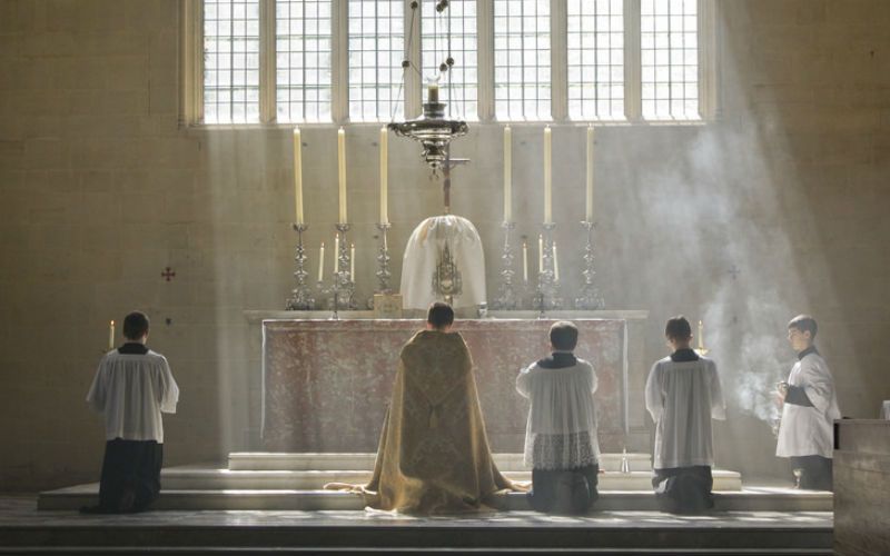 Sit, Stand, Kneel: The Symbolic Meaning of All that Moving at Mass!