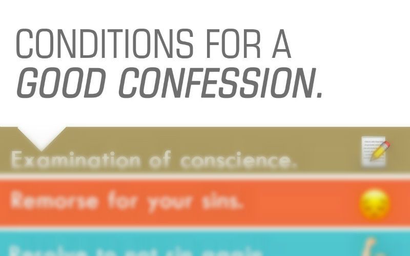 5 Conditions for a Good Confession Every Catholic Needs to Know, In One Infographic