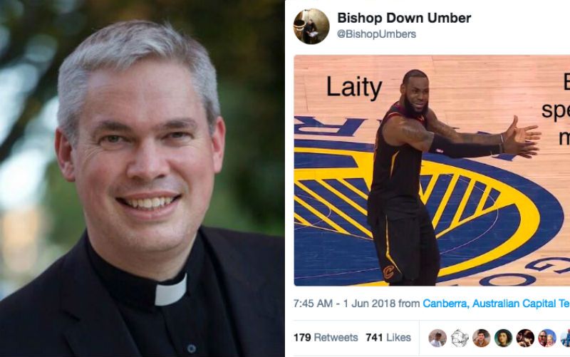 Australian Bishop Creates His Own Viral Meme - With a Tough Message for His Brother Bishops