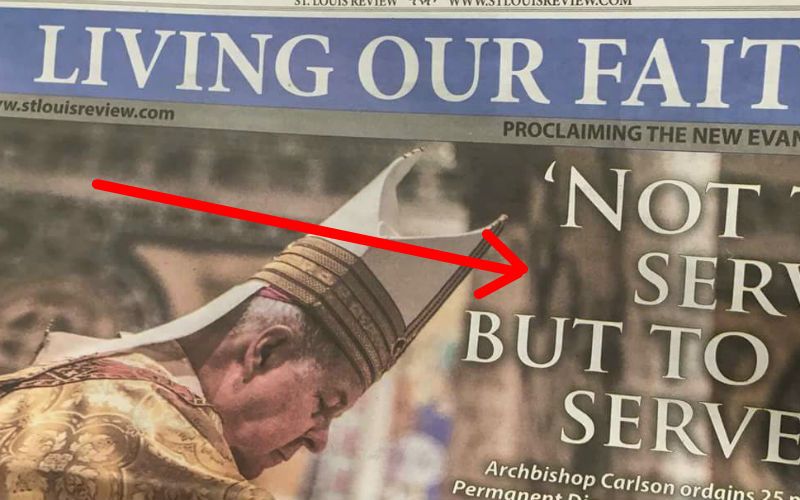 LOL! Diocesan Newspaper's Hilarious Typo in Their Headline Goes Viral