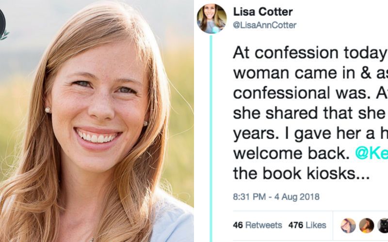 "Best Birthday Ever": How Lisa Cotter Found Herself Evangelizing in the Confession Line