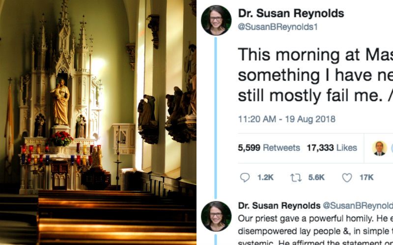 "Jaws Dropped. My Eyes Filled with Tears": The Stunning Exchange at Mass About the Abuse Crisis