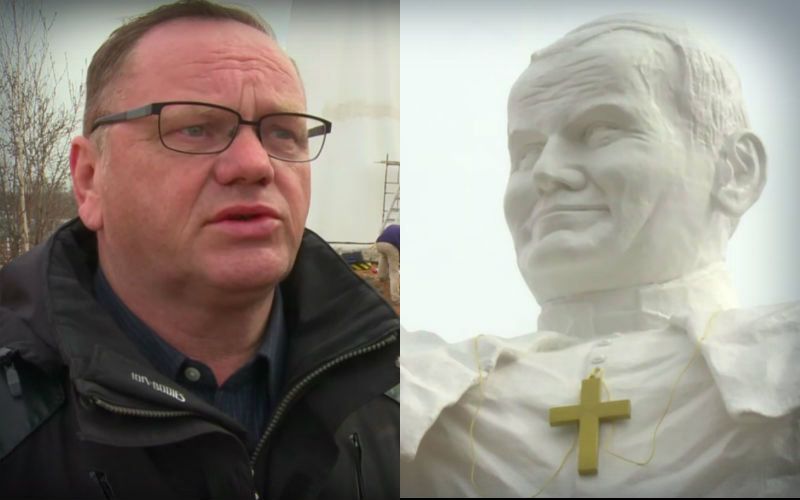The Amazing Reason This Man Single-Handedly Funded World's Tallest St. John Paul II Statue