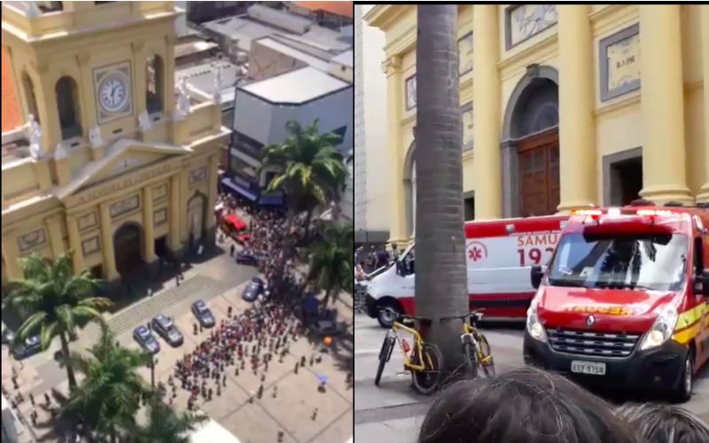 "They Were All Praying": Gunman Kills Four People at Daily Mass in Brazil Cathedral