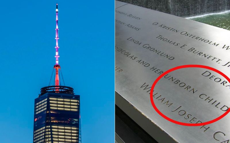 World Trade Center Lit Pink Celebrating NY Abortion Law Where Unborn Babies Are Memorialized