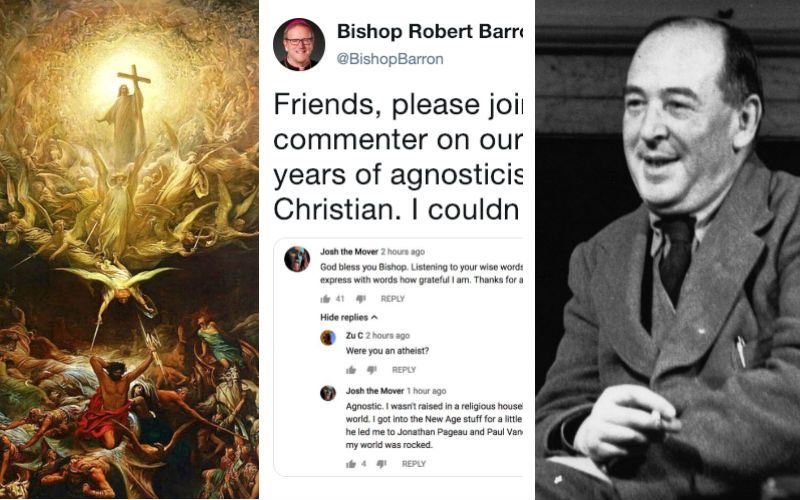"My World Was Rocked": Former Agnostic Reveals How C.S. Lewis & Bishop Barron Led Him to Christianity