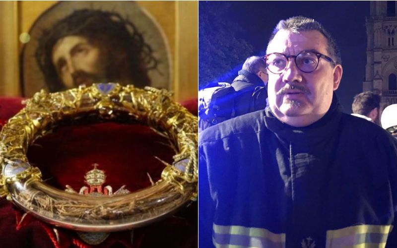 This Heroic Priest Saved Jesus' Crown of Thorns From Notre Dame's Blazing Flames