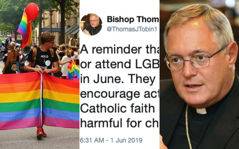 Catholics Should NOT Support LGBTQ Pride Month, Providence Bishop Says in Brave Tweet