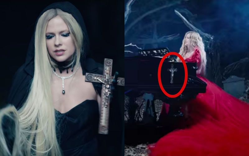 Did Avril Lavigne Secretly Ask Christ for Deliverance? Controversial Video Highlights Crucifix