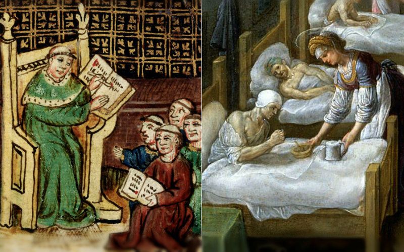 How Catholics Started the Hospital & University Systems in the So-Called "Dark" Ages