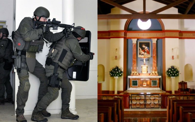 Police Raid California Catholic Church After False Report About Armed Gunman