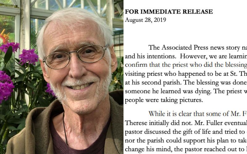 Priest Who Blessed Gay Man Before Suicide "Not Aware" of Plans, Seattle Bishops Claim