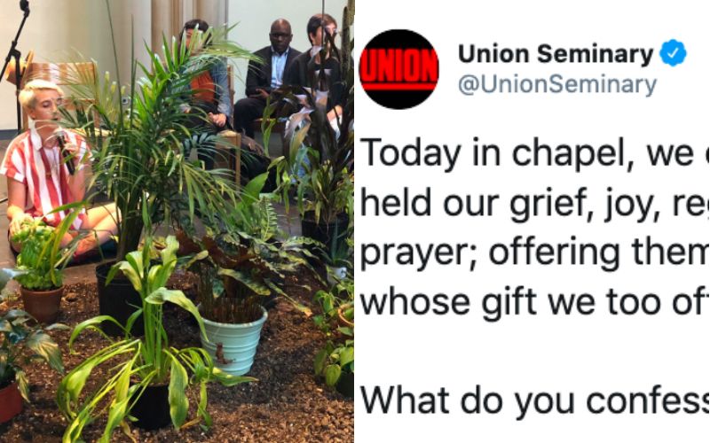 "A Dangerous Theology": Protestant Seminary Promotes Confessing Sins to Plants in Bizarre Ritual
