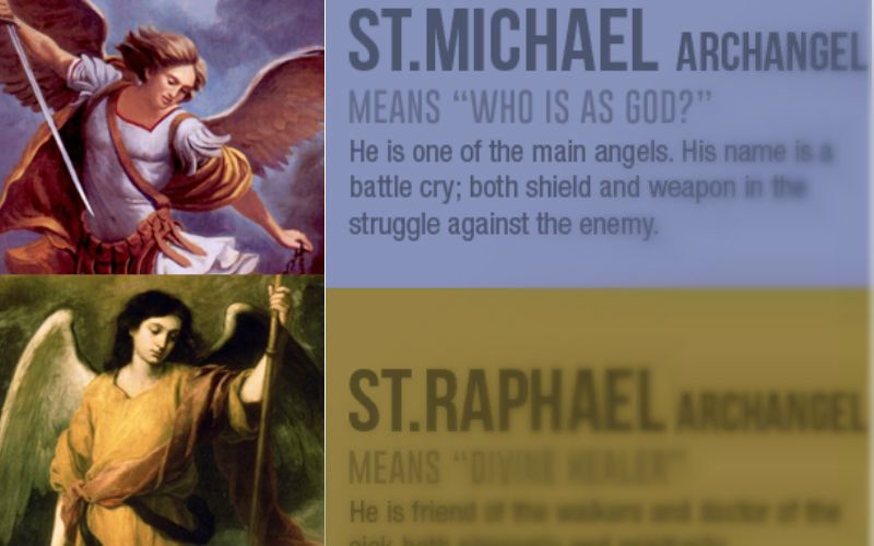 The Powerful Meanings Behind The 3 Archangels' Names, In One Amazing Infographic