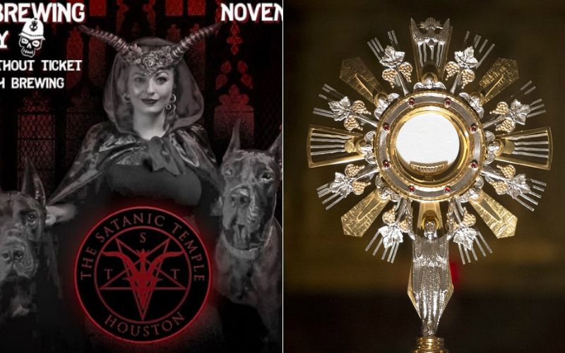 Catholics Denounce Satanic Temple’s First Public Black Mass in Houston, Call For Prayer & Reparation