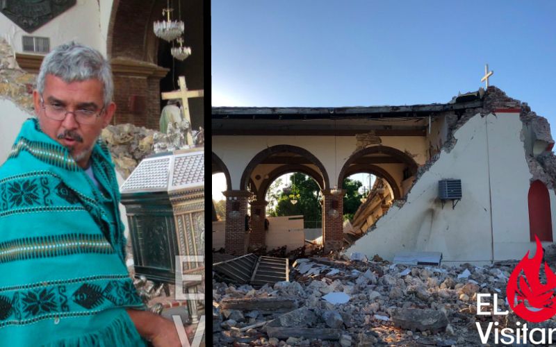 Tabernacle Saved Minutes Before Church Collapses After Catastrophic Earthquake in Puerto Rico