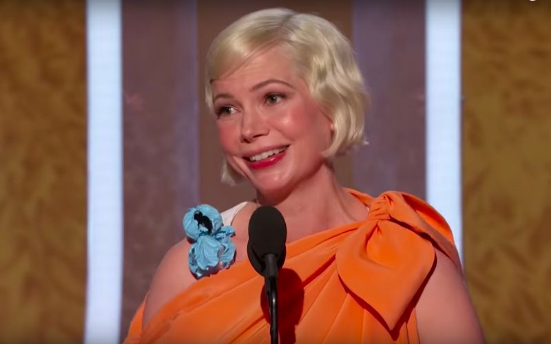 Actress Michelle Williams Credits Abortion for Her Success at Golden Globes, Thanks God