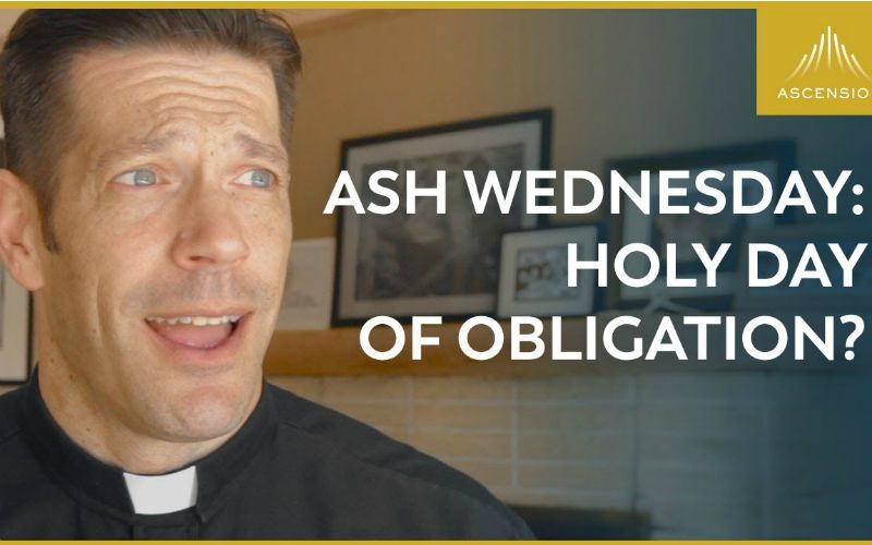 Is Ash Wednesday a Holy Day of Obligation? Fr. Mike Schmitz Debunks This Common Myth
