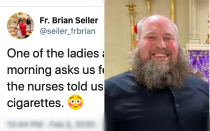 Priest Tells Hilarious Story of Woman Trading Rosaries For Cigarettes in Nursing Home