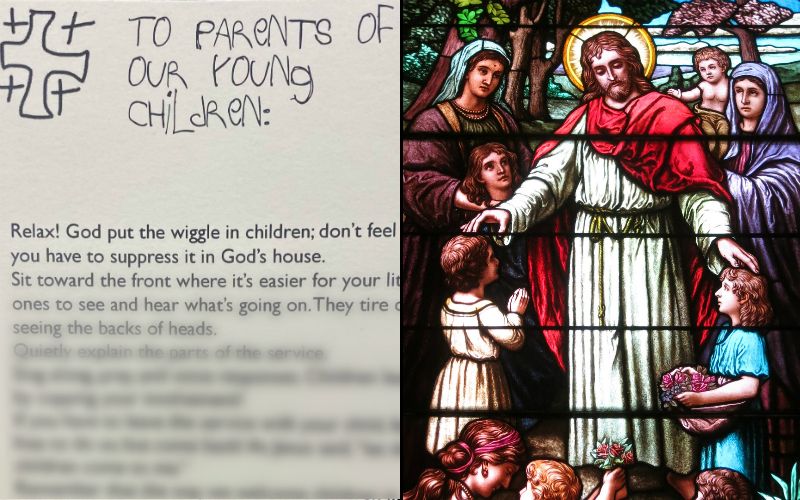 “Relax! God Put the Wiggle in Children”: A Letter of Encouragement for All Mass-Going Parents