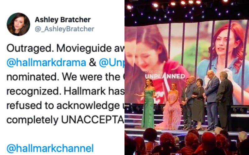 "Outraged": Hallmark Channel Cuts 'Unplanned' Movie From Annual Awards Show
