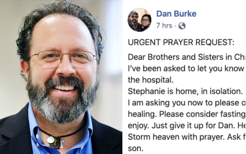 "Storm Heaven": Dan Burke, Former EWTN News Pres., in ICU with Coronavirus Symptoms